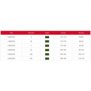 Spodnie joggery zielone stretch S Lahti Pro L4053701
