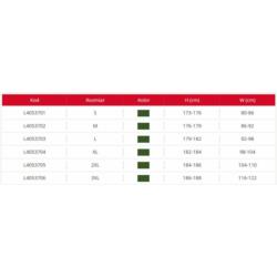 Spodnie joggery zielone stretch XXL Lahti Pro L4053705