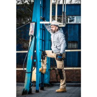 Spodnie ochronne do pasa beżowe 3XL (60) Lahti Pro L4050160