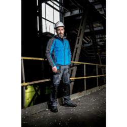 Spodnie ochronne do pasa szaro-niebieskie 3XL (60) Lahti Pro L4050460
