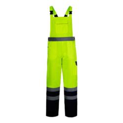 Spodnie ostrzegawcze ogrodniczki S Lahti Pro L4110501