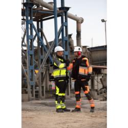 Spodnie ostrzegawcze żółte S Slim Fit Lahti Pro L4051101