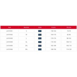 Spodnie przeciwdeszczowe granatowe 3XL Lahti Pro L4101006