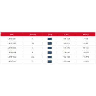 Spodnie przeciwdeszczowe granatowe 3XL Lahti Pro L4101006