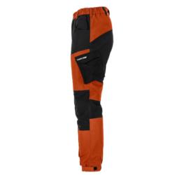Spodnie robocze ceglasto-czarne stretch 2XL Lahti Pro L4053905