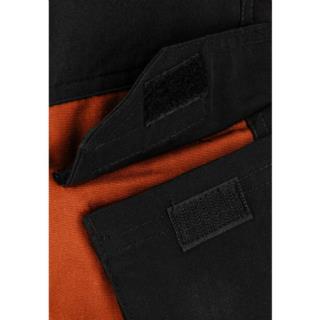 Spodnie robocze ceglasto-czarne stretch 2XL Lahti Pro L4053905