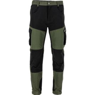 Spodnie robocze ochronne stretch zielono-czarne XL Lahti Pro L4053804
