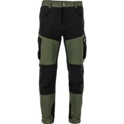 Spodnie robocze ochronne stretch zielono-czarne 3XL Lahti Pro L4053806