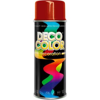 Lakier w Sprayu Deco Color Decoration Czerwony 0,4L RAL 3000