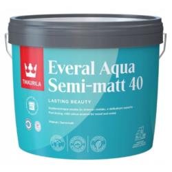 Farba Everal Aqua Semi-Matt 40 Baza C 9L Tikkurila