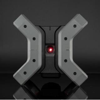 Laserowy niwelator rotacyjny Tyxer R3 z czerwoną wiązką i detektorem PRO-L1324
