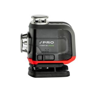 Laser wieloliniowy Tyxer 4DG Zestaw PLUS zielony 4×360° PRO-L1309