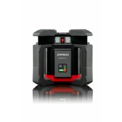Laserowy niwelator rotacyjny Tyxer R1 z czerwoną wiązką i detektorem PRO-L1321
