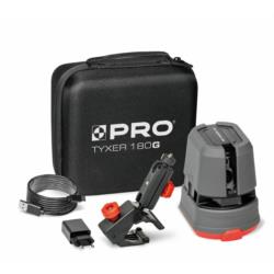 Laser krzyżowy Tyxer 180G zielony samopoziomujący PRO-L1303