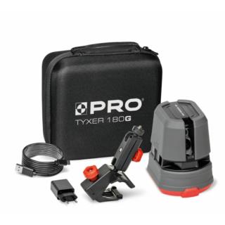 Laser krzyżowy Tyxer 180G zielony samopoziomujący PRO-L1303