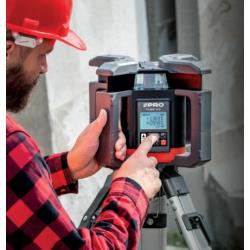 Laserowy niwelator rotacyjny Tyxer R3 Digital MM z czerwoną wiązką PRO-L1325