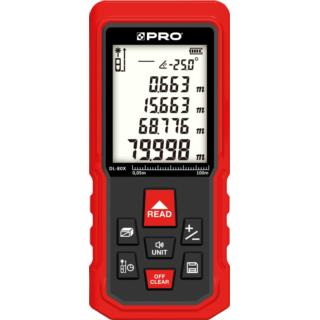 Dalmierz laserowy DL-80X PRO 80 metrów czerwona wiązka