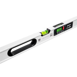 Poziomnica cyfrowa PRO900 Digital M 60 biała z magnesami z pokrowcem Poziomnica cyfrowa PRO900 Digital M 60 biała z magnesami z pokrowcem