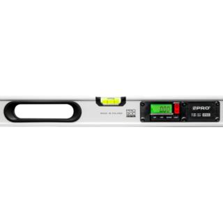 Poziomnica cyfrowa PRO900 Digital M 100 biała z magnesami z pokrowcem