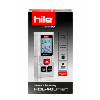 Dalmierz laserowy 40m Hile HDL-40SMART