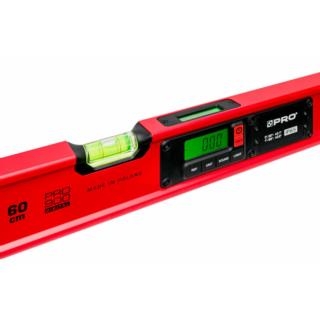 Poziomnica cyfrowa PRO900 Digital 60 czerwona z pokrowcem