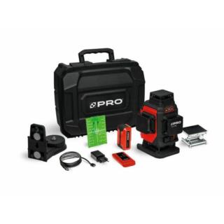Laser wieloliniowy PRO-AQ4DG (zielona wiązka) Zestaw Plus