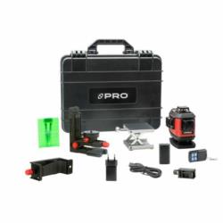Laser wieloliniowy PRO LK-4DB (niebieska wiązka) Zestaw
