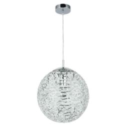 Lampa Wisząca Sufitowa Adria Rabalux E27 60W Srebrna 6100