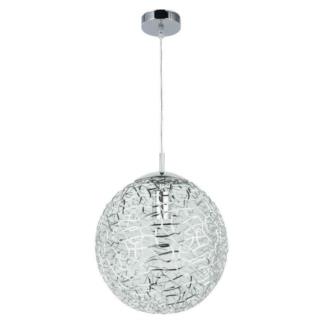 Lampa Wisząca Sufitowa Adria Rabalux E27 60W Srebrna 6100