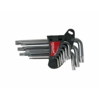 Klucze Torx CrV zestaw 9 elementów T10-T50 Proline 48339 Klucze Torx CrV zestaw 9 elementów T10-T50 Proline 48339