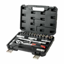 Zestaw kluczy nasadowych z grzechotką 1/2" 20szt. PRO-WK402