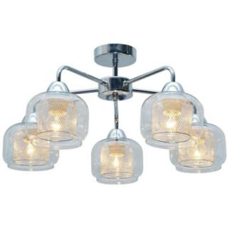 Lampa Sufitowa Ray Candellux E14 5x40W Srebrna 35-67104