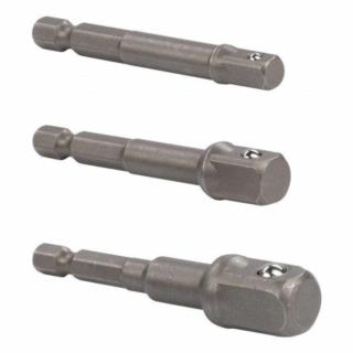 Zestaw adapterów nasadowych 1/4" 3/8 1/2" Kreator KRT502102 Zestaw adapterów nasadowych 1/4" 3/8 1/2" Kreator KRT502102