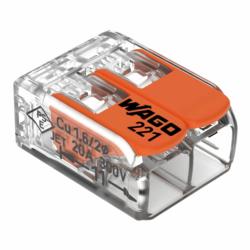 Złączka Wago 2X5-6mm2 Linka/Drut Pc232 221-612