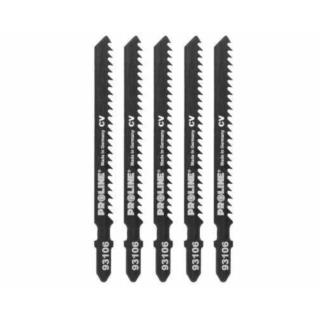 Brzeszczoty do wyrzynarki Proline 93106 5szt/op Brzeszczoty do wyrzynarki Proline 93106 5szt/op