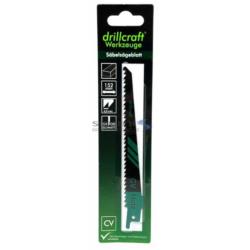 Brzeszczot do piły szablastej do drewna 152x4x1,2mm 6T Drillcraft 1113