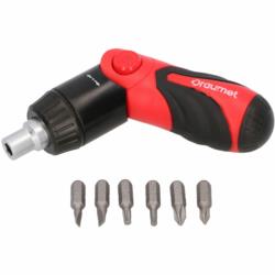 Zestaw wkrętaków przegubowych z bitami Draumet 4096