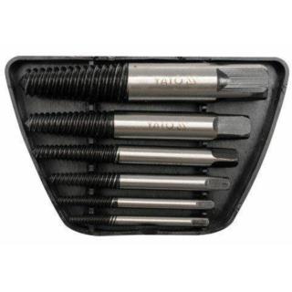 Wykrętaki do śrub HSS 4241 3-25mm Yato YT-0590 6szt/op Wykrętaki do śrub HSS 4241 3-25mm Yato YT-0590 6szt/op