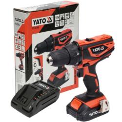 Wiertarko-wkrętarka akumulatorowa 18V 2,0Ah Yato YT-82780 Wiertarko-wkrętarka akumulatorowa 18V 2,0Ah Yato YT-82780