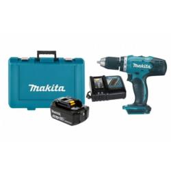 Wiertarko-wkrętarka akumulatorowa 18V 2x3,0Ah Makita DDF453RFE