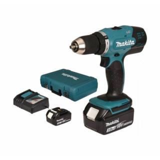 Wiertarko-wkrętarka akumulatorowa 18V 2x3,0Ah Makita DDF453RFE
