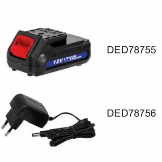 Wiertarko-wkrętarka akumulatorowa 12V Dedra DED7875 Wiertarko-wkrętarka akumulatorowa 12V Dedra DED7875