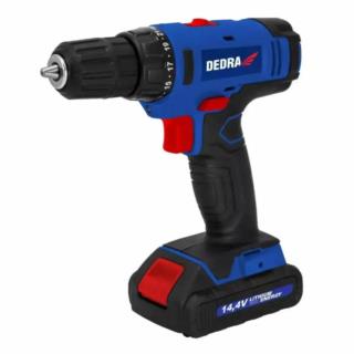Wiertarko-wkrętarka akumulatorowa z walizką 14,4V Dedra DED7878B
