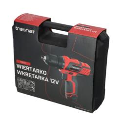 Wiertarko-wkrętarka akumulatorowa 12V 2,0Ah Tresnar T102-07