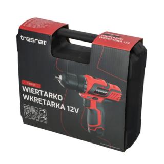 Wiertarko-wkrętarka akumulatorowa 12V 2,0Ah Tresnar T102-07