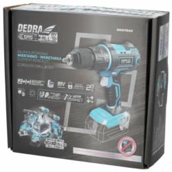 Wiertarko-wkrętarka udarowa 18V 50Nm Dedra DED7042