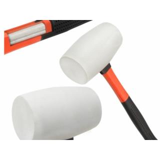 Młotek gumowy 0,65kg biały Rexxer RC-02-099 Młotek gumowy 0,65kg biały Rexxer RC-02-099