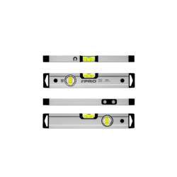 Poziomnica anodowana z magnesami 30cm PRO 3-01-01-A6-030