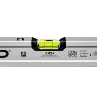 Poziomnica anodowana z magnesami 80cm PRO 3-01-01-A6-080 Poziomnica anodowana z magnesami 80cm PRO 3-01-01-A6-080