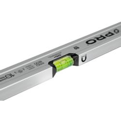 Poziomnica anodowana z magnesami 80cm PRO 3-01-01-A6-080 Poziomnica anodowana z magnesami 80cm PRO 3-01-01-A6-080